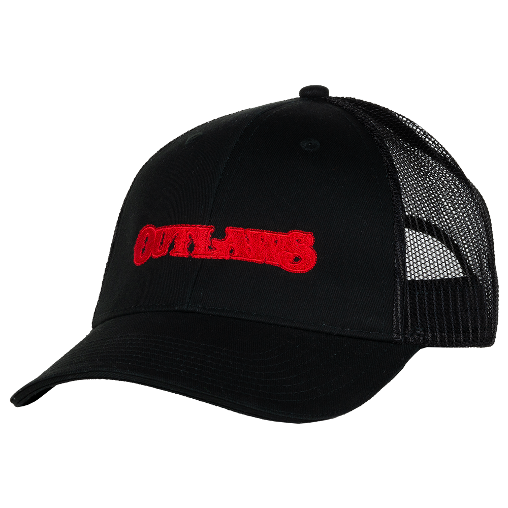 Outlaws hat black